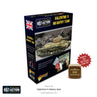 Valentine II Infantry Tank voor Bolt Action - engelsen vehicle schaal 1:58 miniatuur