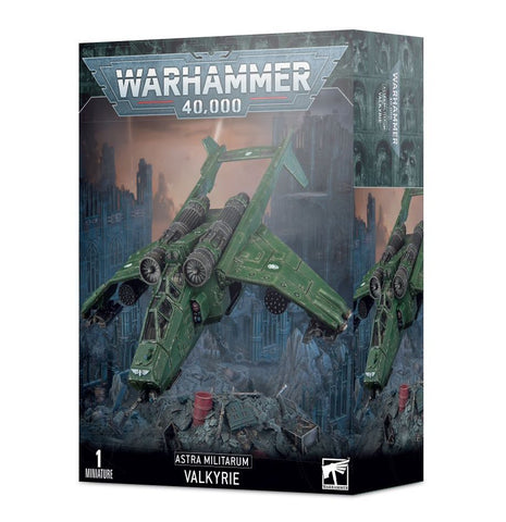 Dit is een afbeelding van het miniatuur Valkyrie - Astra Militarum voor het spel Warhammer, te koop bij Tabletop Miniature Wargames spellenwinkel Speldorado in delft