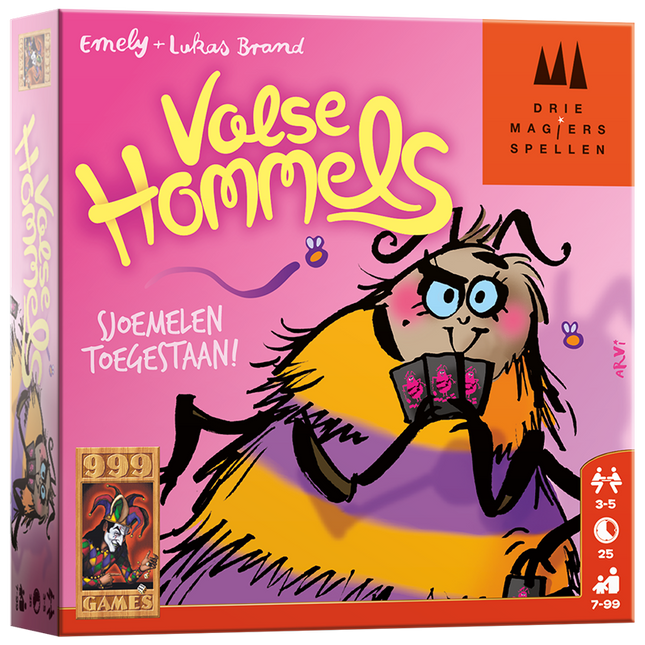 Dit is een foto van het spel Valse Hommels te koop bij Speldorado Spellenwinkel Delft