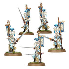 Dit is een foto van het spel Vanari Bladelords - Lumineth Realm Lords te koop bij Speldorado Spellenwinkel Delft