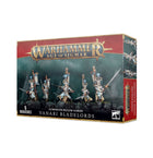 Dit is een afbeelding van het miniatuur Vanari Bladelords - Lumineth Realm Lords voor het spel Warhammer, te koop bij Tabletop Miniature Wargames spellenwinkel Speldorado in delft
