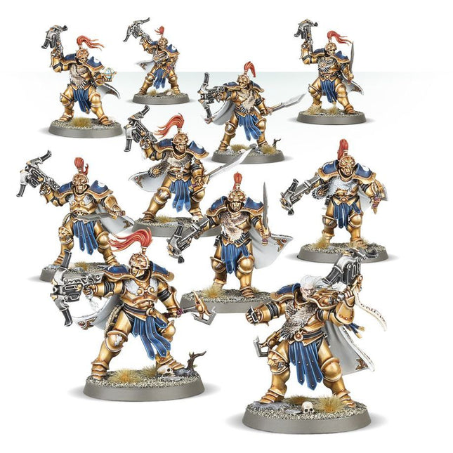 Dit is een foto van het spel Vanguard-Hunters - Stormcast Eternals te koop bij Speldorado Spellenwinkel Delft