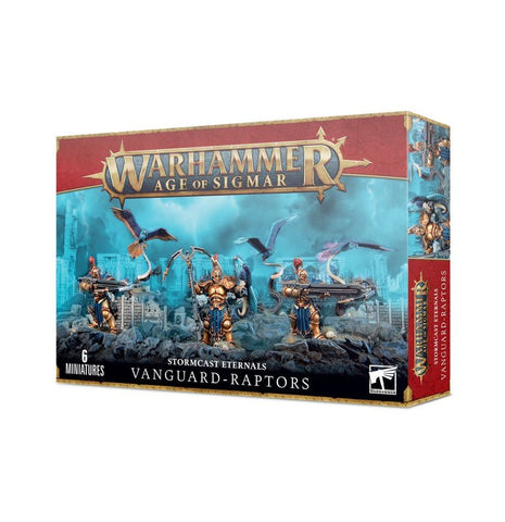 Dit is een afbeelding van het miniatuur Vanguard-Raptors - Stormcast Eternals voor het spel Warhammer, te koop bij Tabletop Miniature Wargames spellenwinkel Speldorado in delft