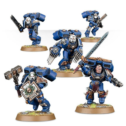 Dit is een afbeelding van het miniatuur Vanguard Veteran Squad - Space Marines voor het spel Warhammer, te koop bij Tabletop Miniature Wargames spellenwinkel Speldorado in delft