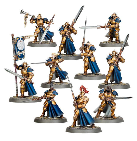 Dit is een afbeelding van het miniatuur Vanquishers - Stormcast Eternals voor het spel Warhammer, te koop bij Tabletop Miniature Wargames spellenwinkel Speldorado in delft