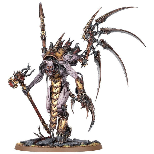 Dit is een afbeelding van het miniatuur Vashtorr The Arkifane - Chaos Space Marines voor het spel Warhammer, te koop bij Tabletop Miniature Wargames spellenwinkel Speldorado in delft