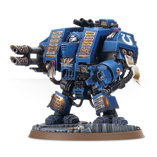 Dit is een foto van het spel Venerable Dreadnought - Space Marines te koop bij Speldorado Spellenwinkel Delft