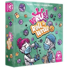 Dit is een foto van het spel Virus Roll & Write dobbelspel - EN te koop bij Speldorado Spellenwinkel Delft