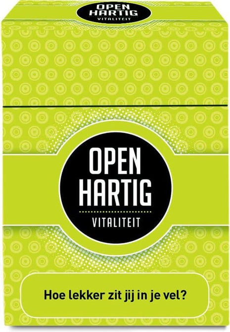 Openhartig Vitaliteit – party kaartspel – 2 tot 6 spelers