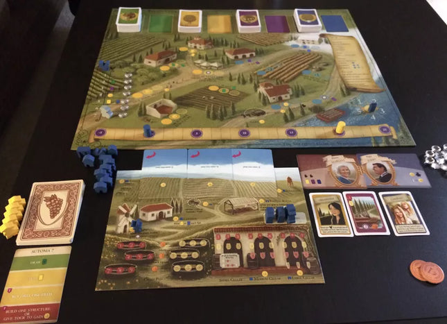 Dit is een foto van het spel Viticulture Essential Edition EN te koop bij Speldorado Spellenwinkel Delft