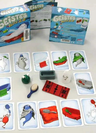 Dit is een foto van het spel Vlotte Geesten 2.0 te koop bij Speldorado Spellenwinkel Delft