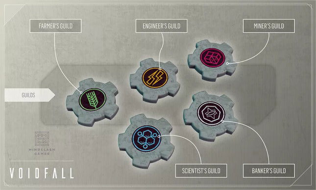 Dit is een foto van het spel Voidfall -  EN te koop bij Speldorado Spellenwinkel Delft