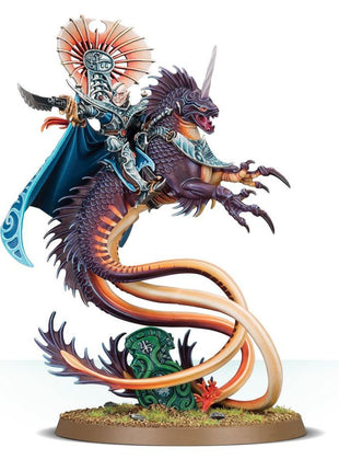 Dit is een afbeelding van het miniatuur Volturnos High King Of The Deep - Idoneth Deepkin voor het spel Warhammer, te koop bij Tabletop Miniature Wargames spellenwinkel Speldorado in delft