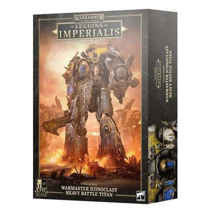 Warmaster Iconoclast Heavy Battle Titan - paints + Tools