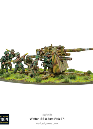Dit is een foto van het spel Waffen-SS 8.8cm Flak 37 te koop bij Speldorado Spellenwinkel Delft