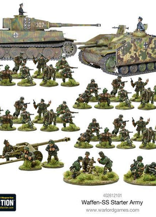 Dit is een foto van het spel Waffen SS Starter Army te koop bij Speldorado Spellenwinkel Delft