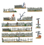Walls And Fences - Old World - terrein – verf en gereedschap voor miniaturen
