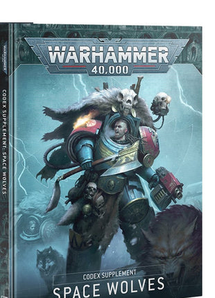 Dit is een afbeelding van het miniatuur codex supplement: space wolves (eng) voor het spel Warhammer, te koop bij Tabletop Miniature Wargames spellenwinkel Speldorado in delft