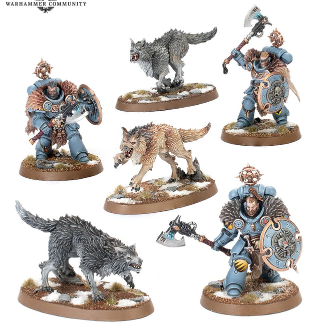 wolf guard headtakers - space wolves