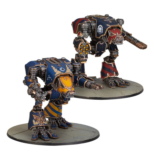 Warhound Titans With Ursus Claws - Legion Imperialis