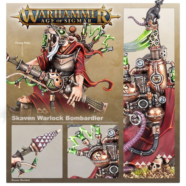 Warlock Bombardier - Skaven