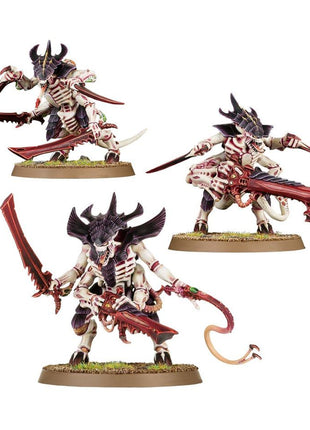 Dit is een afbeelding van het miniatuur Warriors - Tyranids voor het spel Warhammer, te koop bij Tabletop Miniature Wargames spellenwinkel Speldorado in delft