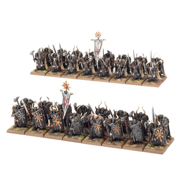 Dit is een foto van het spel Warriors - Warriors of Chaos te koop bij Speldorado Spellenwinkel Delft