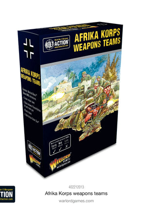 Dit is een foto van het spel Afrika Korps Weapons Teams te koop bij Speldorado Spellenwinkel Delft