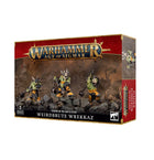 Dit is een afbeelding van het miniatuur Weirdbrute Wrekkaz - Orruk Warclans voor het spel Warhammer, te koop bij Tabletop Miniature Wargames spellenwinkel Speldorado in delft