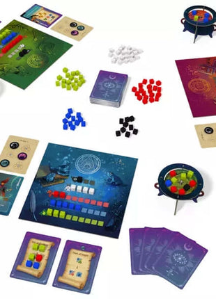 Dit is een foto van het spel Whirling Witchcraft EN te koop bij Speldorado Spellenwinkel Delft