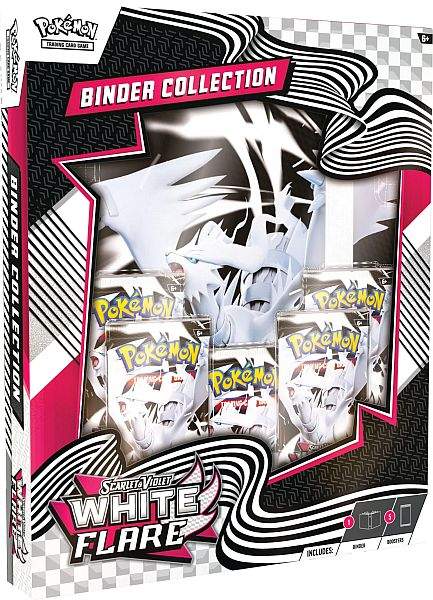White Flare Reshiram Binder Collection