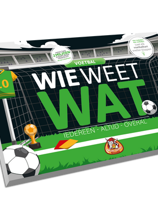 Wie Weet Wat - Voetbal – gezellig bordspel – 2 tot 10 spelers