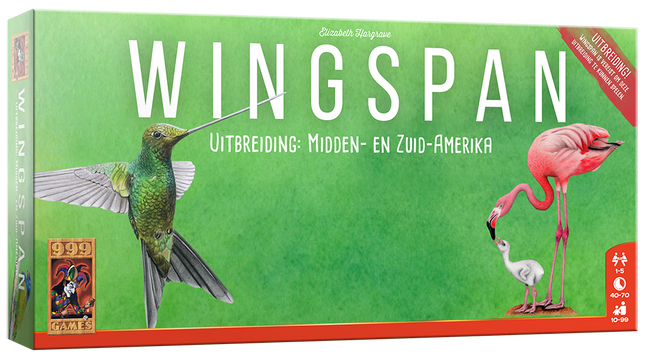 Wingspan uitbreiding: Midden- en Zuid-Amerika - Bordspel