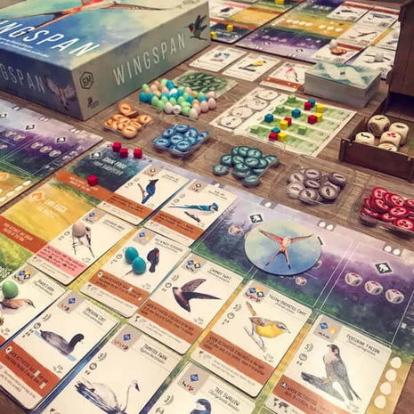 Dit is een foto van het spel Wingspan te koop bij Speldorado Spellenwinkel Delft