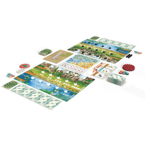 Dit is een foto van het spel Wingspan Uitbreiding Azie te koop bij Speldorado Spellenwinkel Delft