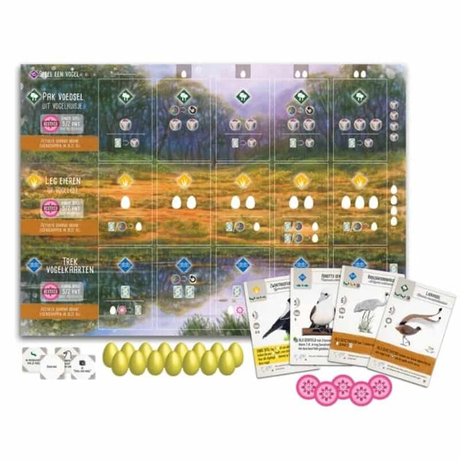 Dit is een foto van het spel Uitbreiding Oceanië - Wingspan te koop bij Speldorado Spellenwinkel Delft