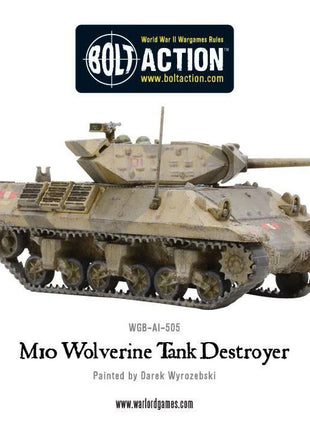 Dit is een foto van het spel M10 Tank Destroyer/Wolverine te koop bij Speldorado Spellenwinkel Delft