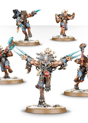 Dit is een afbeelding van het miniatuur Wulfen - Space Wolves voor het spel Warhammer, te koop bij Tabletop Miniature Wargames spellenwinkel Speldorado in delft