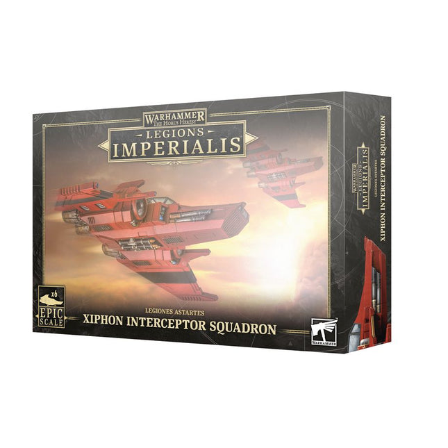 Dit is een foto van het spel Xiphon Interceptor Squadron - Adeptus Astartes te koop bij Speldorado Spellenwinkel Delft