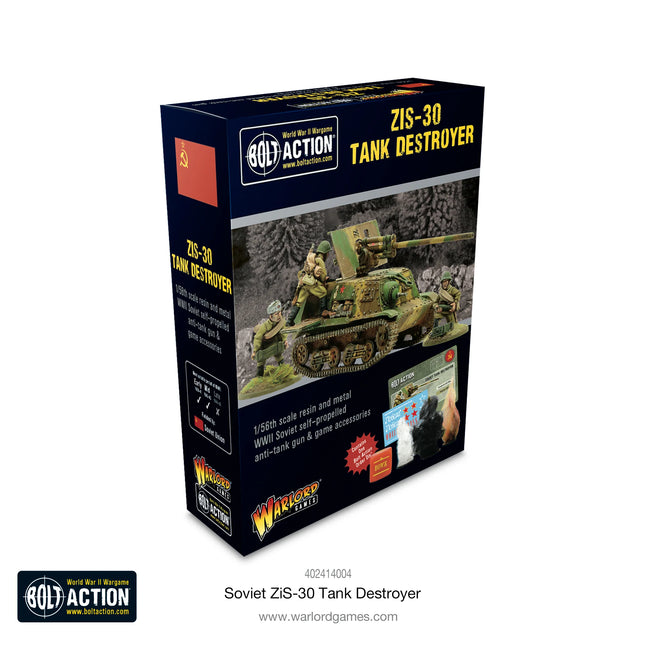 Dit is een foto van het spel ZIS-30 Tank Destroyer te koop bij Speldorado Spellenwinkel Delft