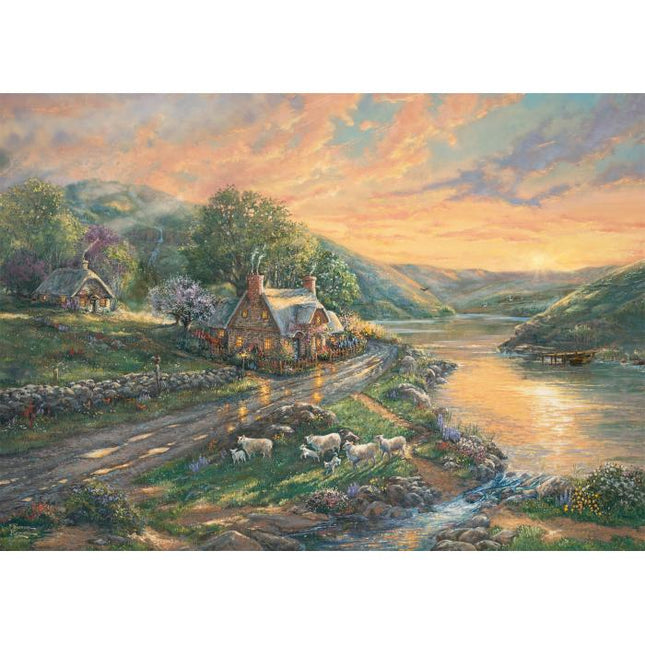 Zonsopgang in Emerald valley