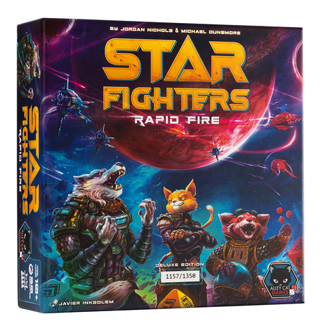 Star Fighters Rapid Fire – strategisch bordspel – 1 tot 4 spelers