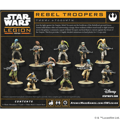 Rebel Troopers - Star Wars Legion