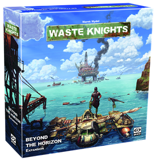 Waste Knights Second Ed. Beyond the Horizon Exp. – gezellig bordspel – 1 tot 4 spelers