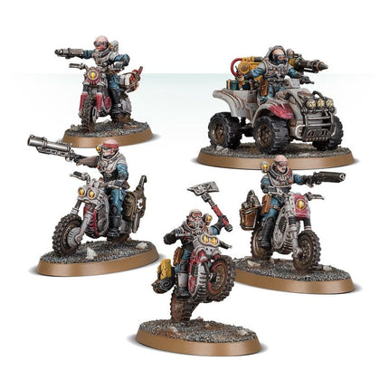 Dit is een afbeelding van het miniatuur atalan Jackals - Genestealer Cults voor het spel Warhammer, te koop bij Tabletop Miniature Wargames spellenwinkel Speldorado in delft
