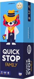 Quickstop Family – party kaartspel – 2 tot 7 Spelers