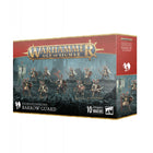 Dit is een afbeelding van het miniatuur Barrow guard -soulblight gravelords voor het spel Warhammer, te koop bij Tabletop Miniature Wargames spellenwinkel Speldorado in delft