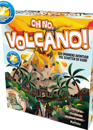 Oh No Volcano! – party kaartspel – 2 tot 5 spelers