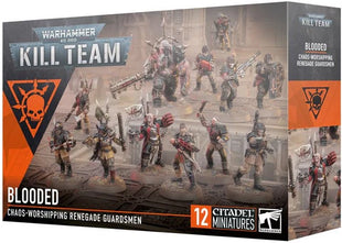 Dit is een afbeelding van het miniatuur Blooded - Kill Team voor het spel Warhammer, te koop bij Tabletop Miniature Wargames spellenwinkel Speldorado in delft