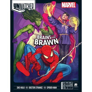 Unmatched Brains and Brawn - EN – strategisch bordspel – 2 tot 4 spelers